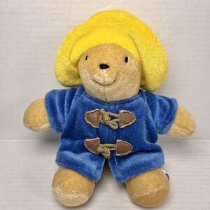Vintage Paddington Plush Stuffed Bear by Eden Toys Washable with Tag‎